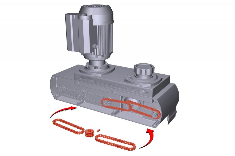 Forøg fremtrækkets hastighed fra 3-18 m/min til 4-33 m/min